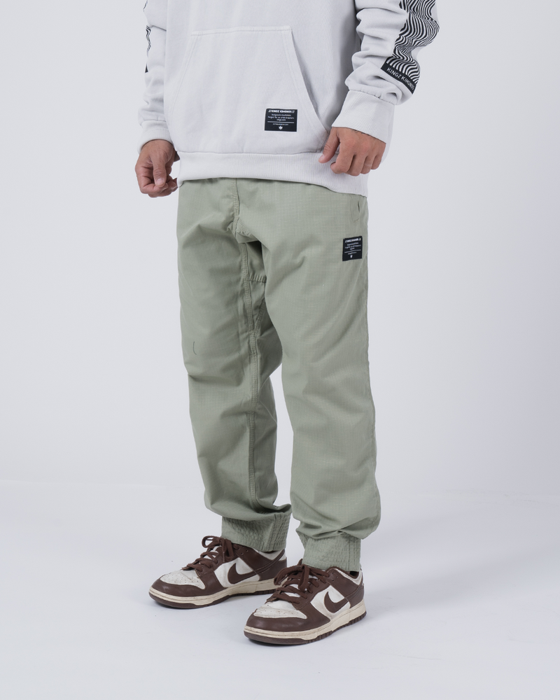 Casual Rip Stop Gi Pant - Grey