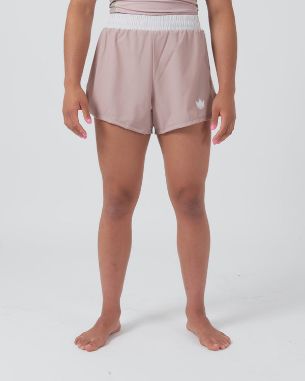Kingz Hybrid Women's Grappling Shorts - Terra Soil