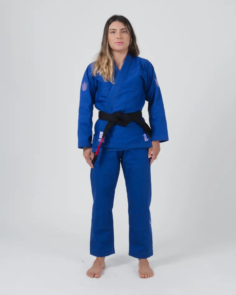 The ONE Womens Jiu Jitsu Gi - Blue/Lavender - FREE White Belt - 2023 V