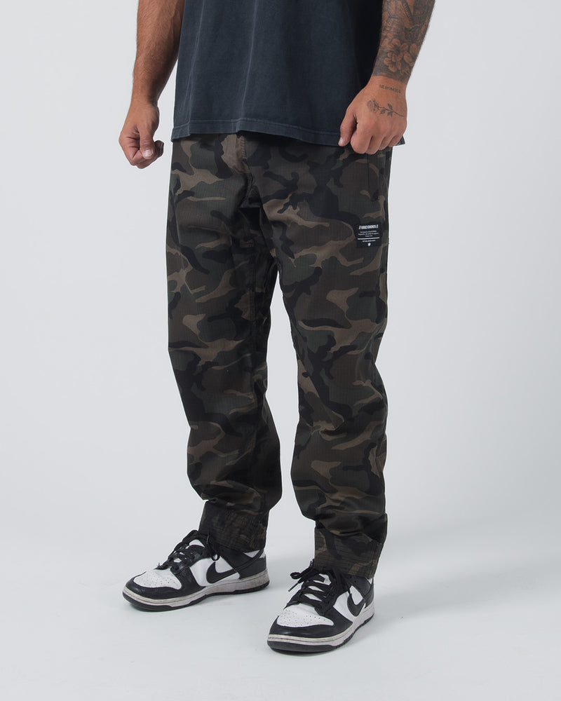 Casual Rip Stop Gi Pant - Grey