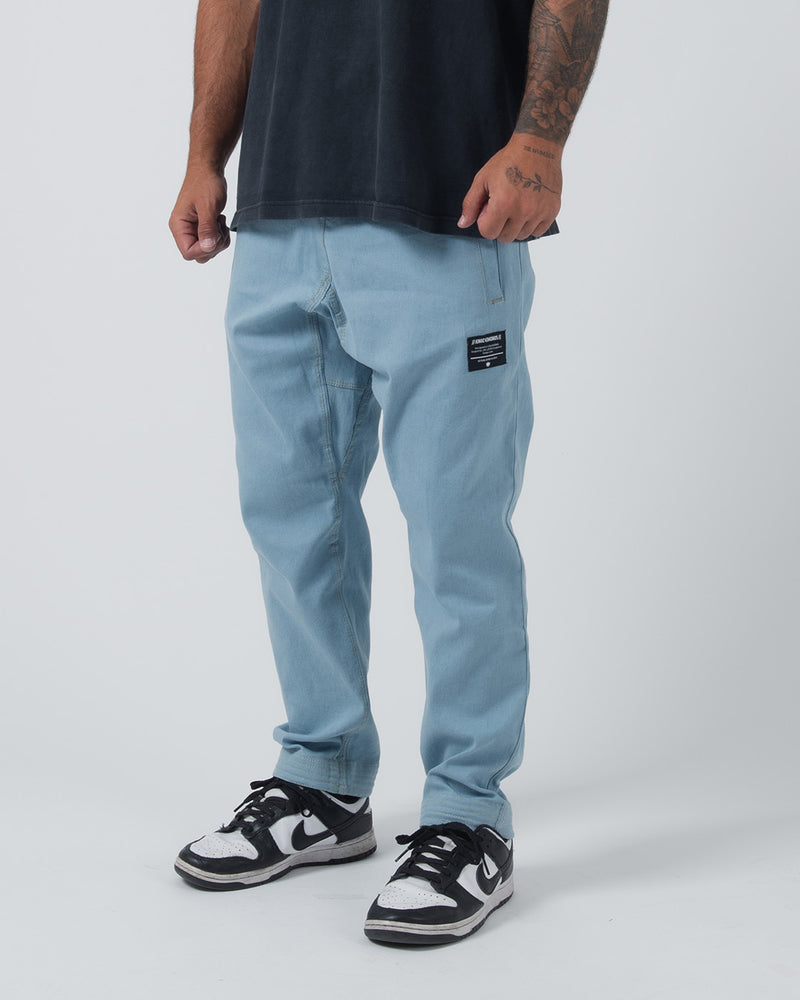 Casual Rip Stop Gi Pant - Grey