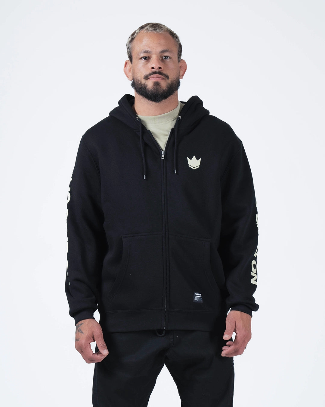 No Days Off Zip Up Hoodie | kingzkimonos.com