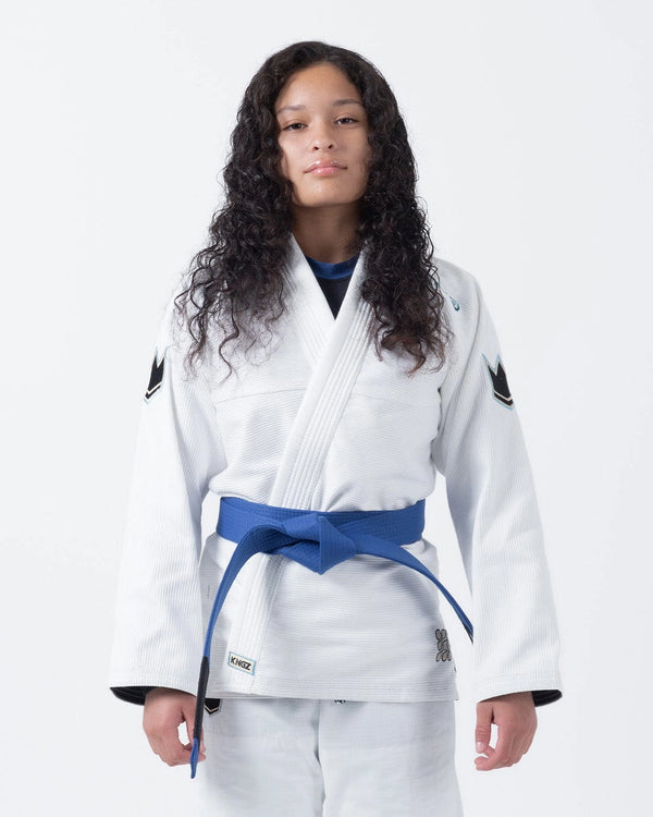 Kingz Nano 3.0 Women's BJJ Gi - White