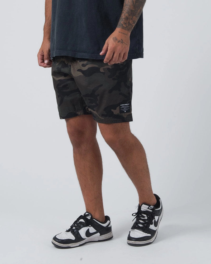 Casual Gi Shorts - Brown