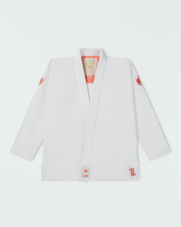 Kingz The One V2 Women's Gi Guava - White