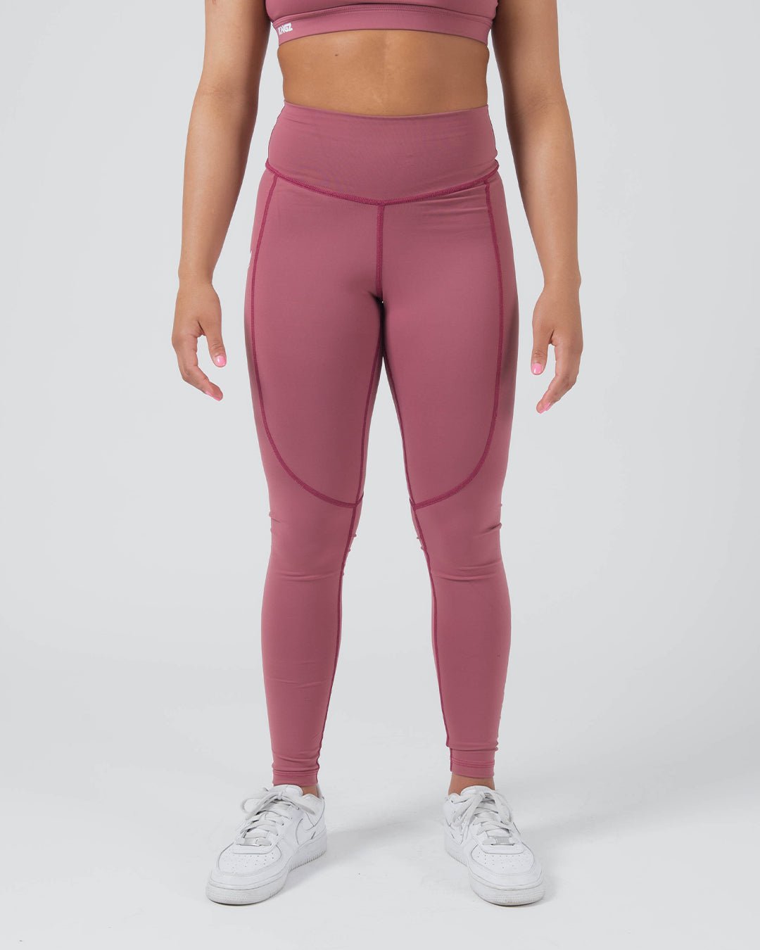 Kore Women's Grappling Spats - Red | Kingz