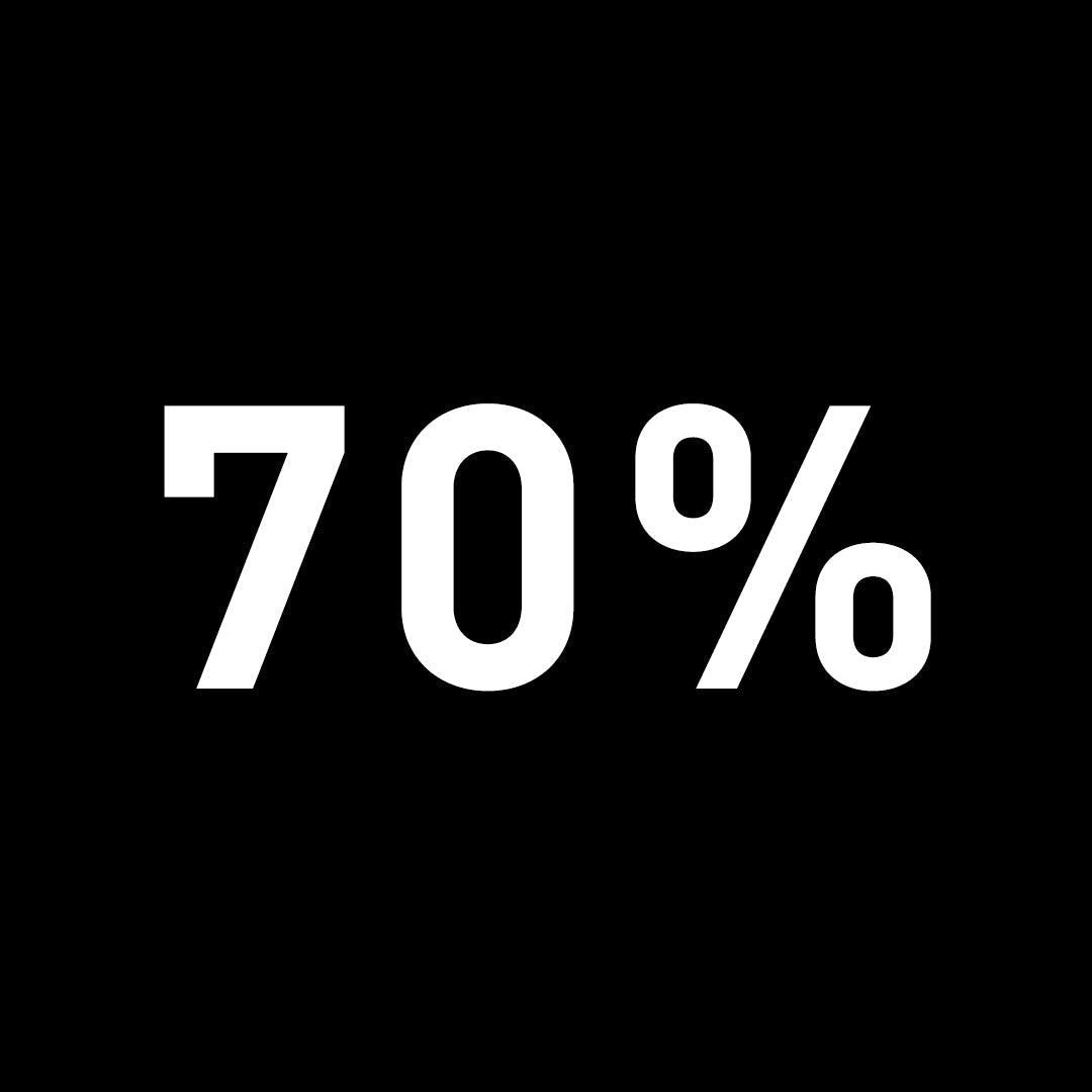 70% OFF