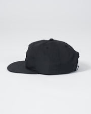 Kingz-Crown Patch 5-Panel Strapback Hat - Black