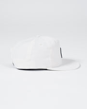 Kingz-Crown Patch 5-Panel Strapback Hat - Natural