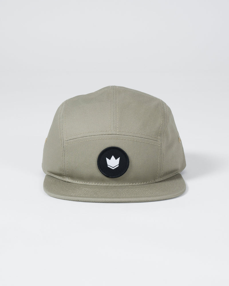 Crown Patch Strapback Hat - Sage Green