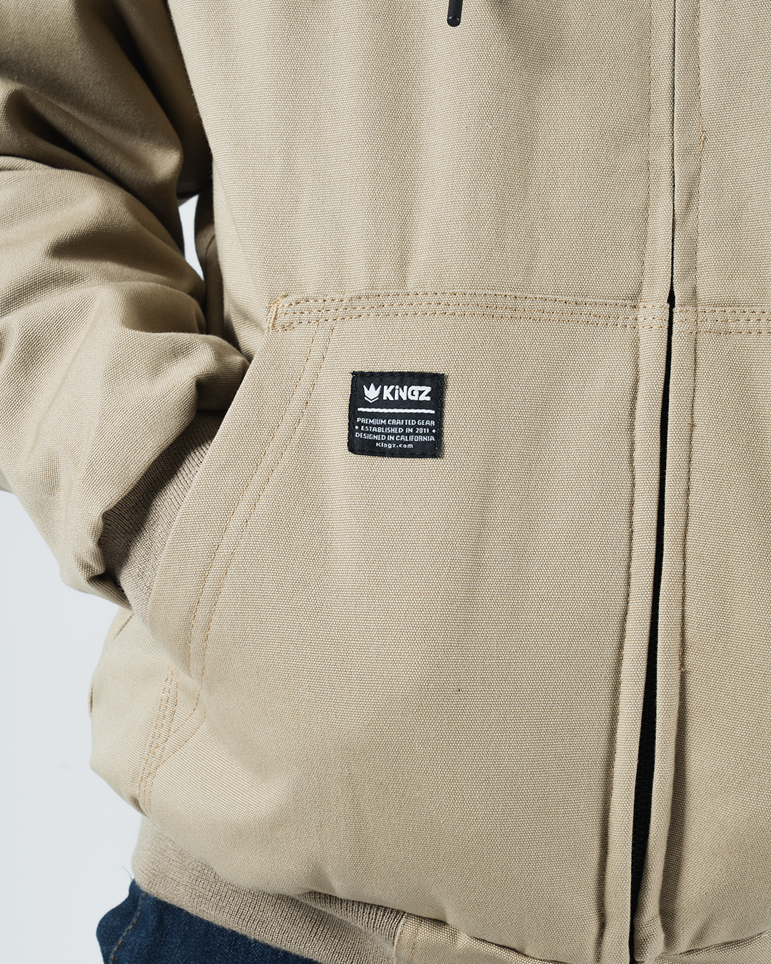 Veste en toile