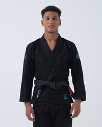 KingzKimonos.com-Limited Edition - The ONE Jiu Jitsu Gi - Smoke Blue Edition - Black