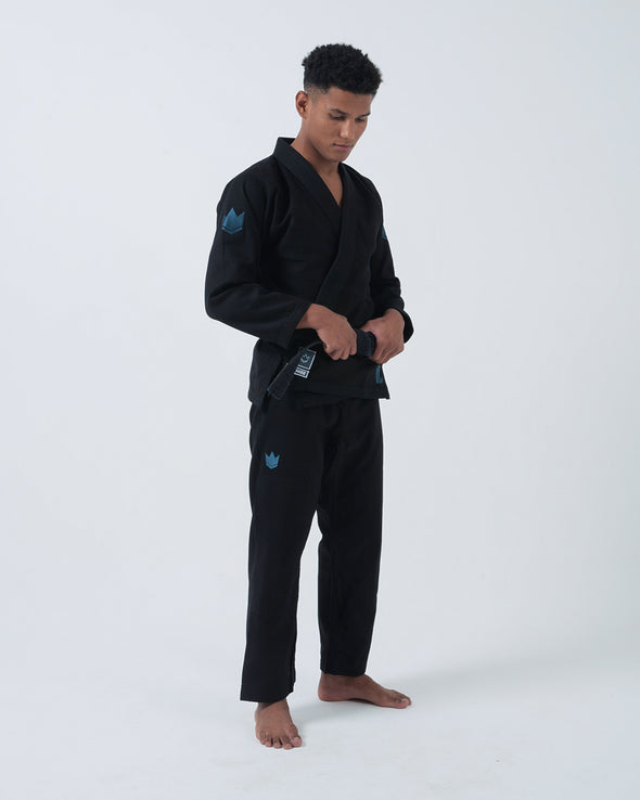 The ONE Jiu Jitsu Gi - Smoke Blue Edition - Black