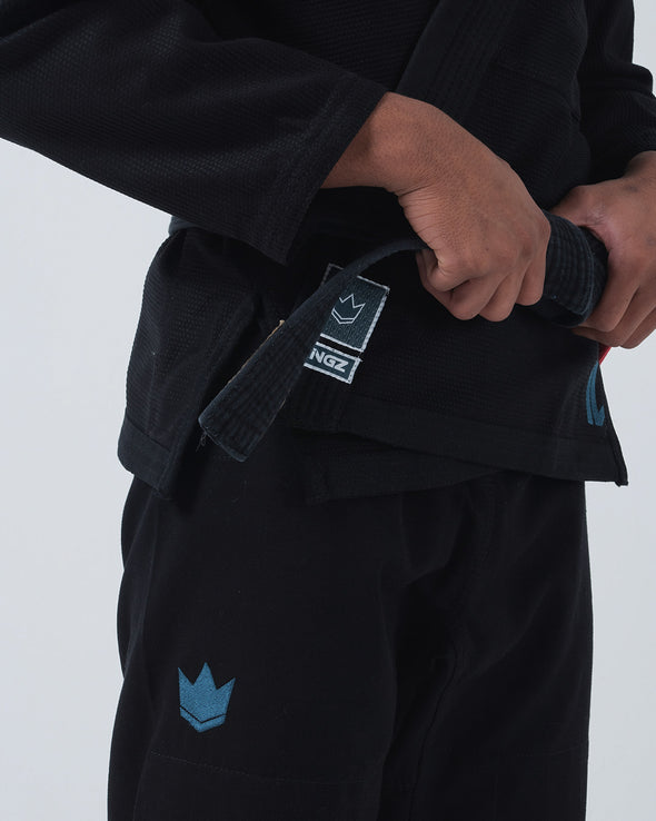 The ONE Jiu Jitsu Gi - Smoke Blue Edition - Black
