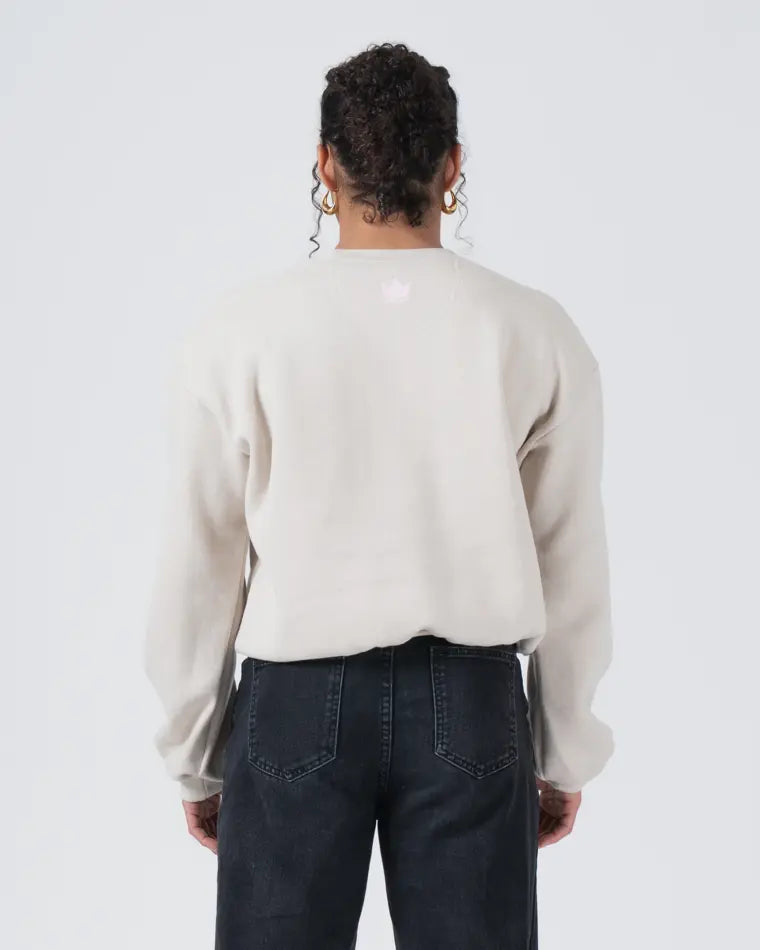 Sweat à capuche court Arte Suave pour femmes