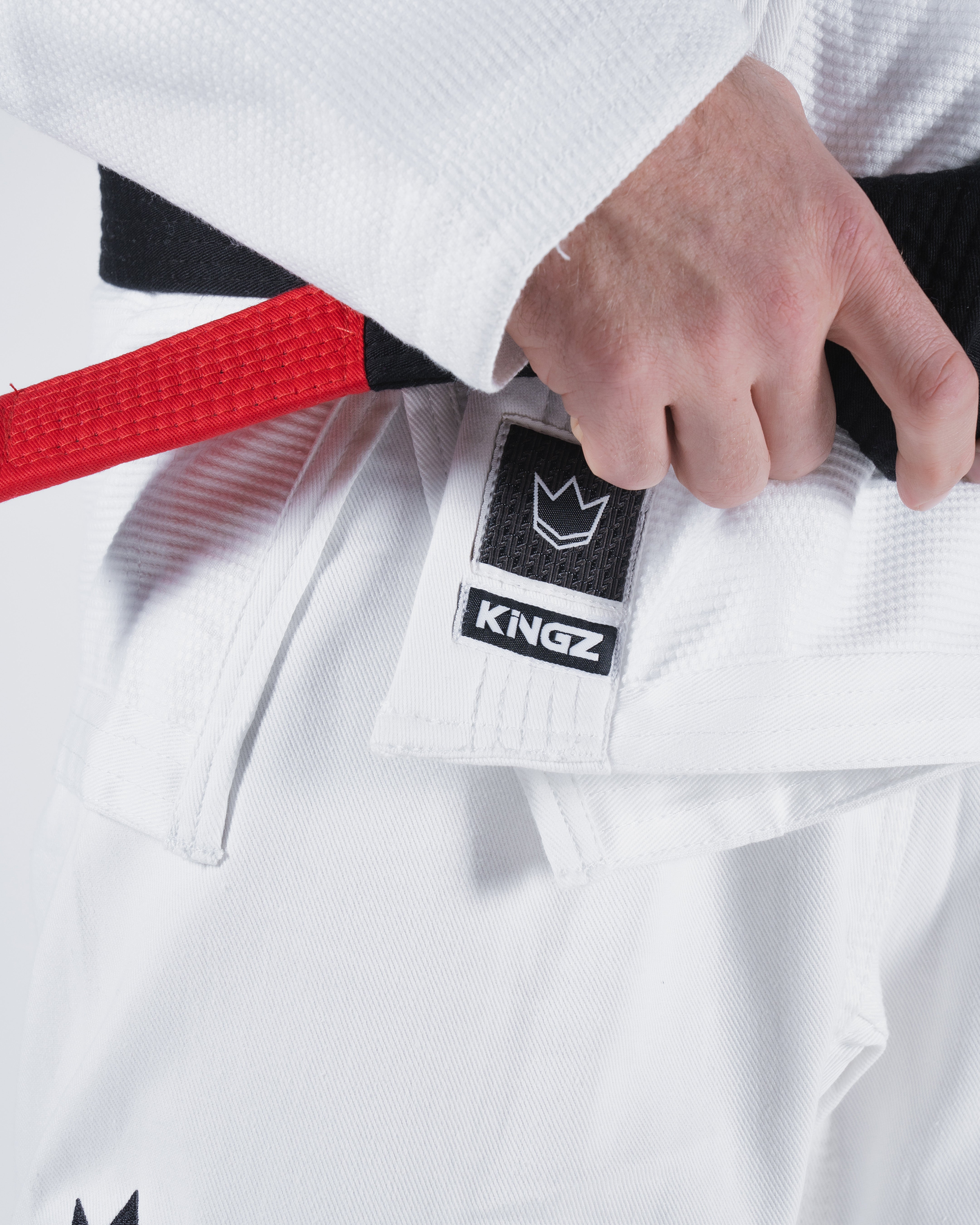 White Kingz Kore BJJ Kimono + White Belt > Free Shipping