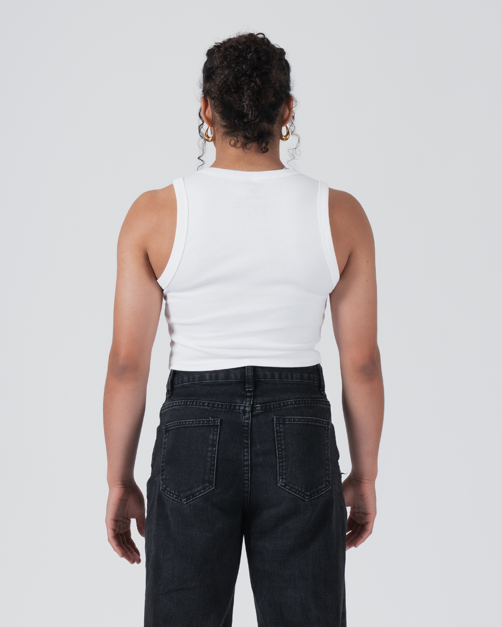 Haut court incliné pour femmes