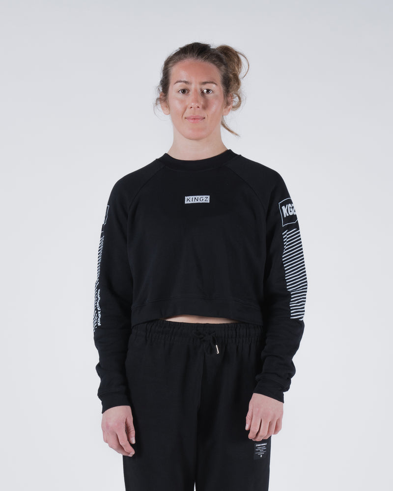 Slant Women's Crop Sweater