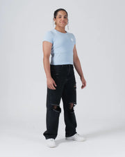 Kingz_Kore Women's Baby Tee_Blue_Women_KZWTS04_11