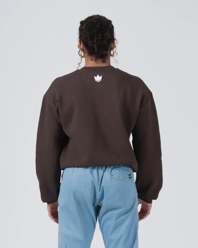 Sweat à capuche court Arte Suave pour femmes