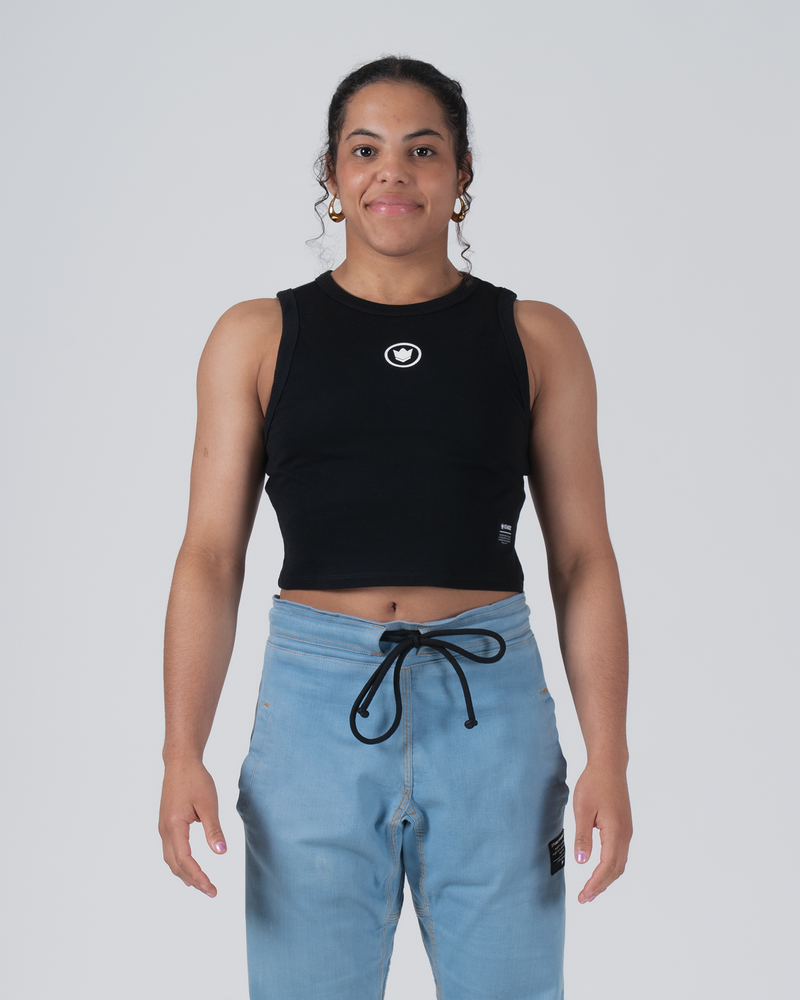 Kore Women's Crop Tank - Black