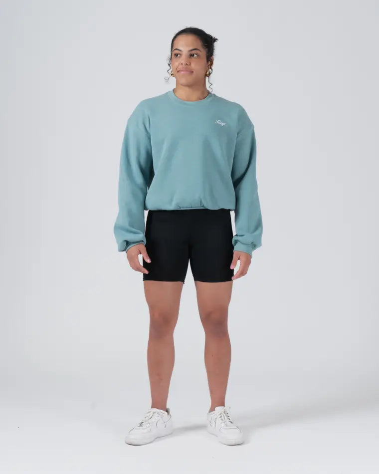 Sweat à capuche court Arte Suave pour femmes