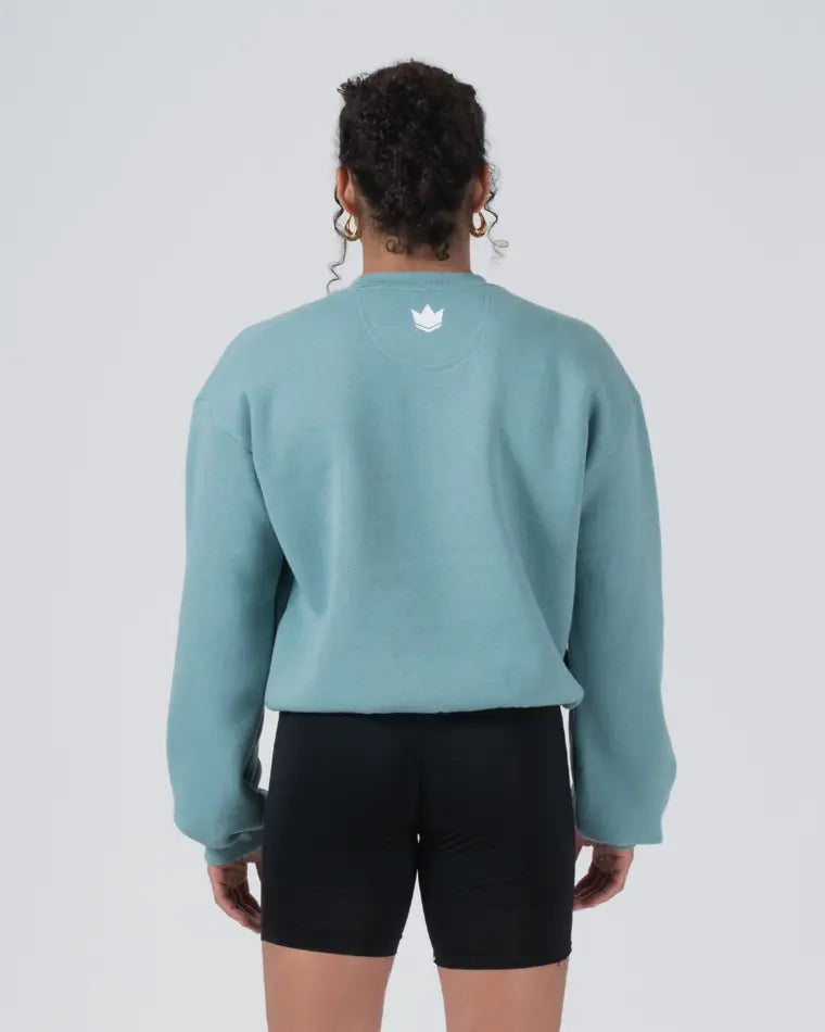 Sweat à capuche court Arte Suave pour femmes