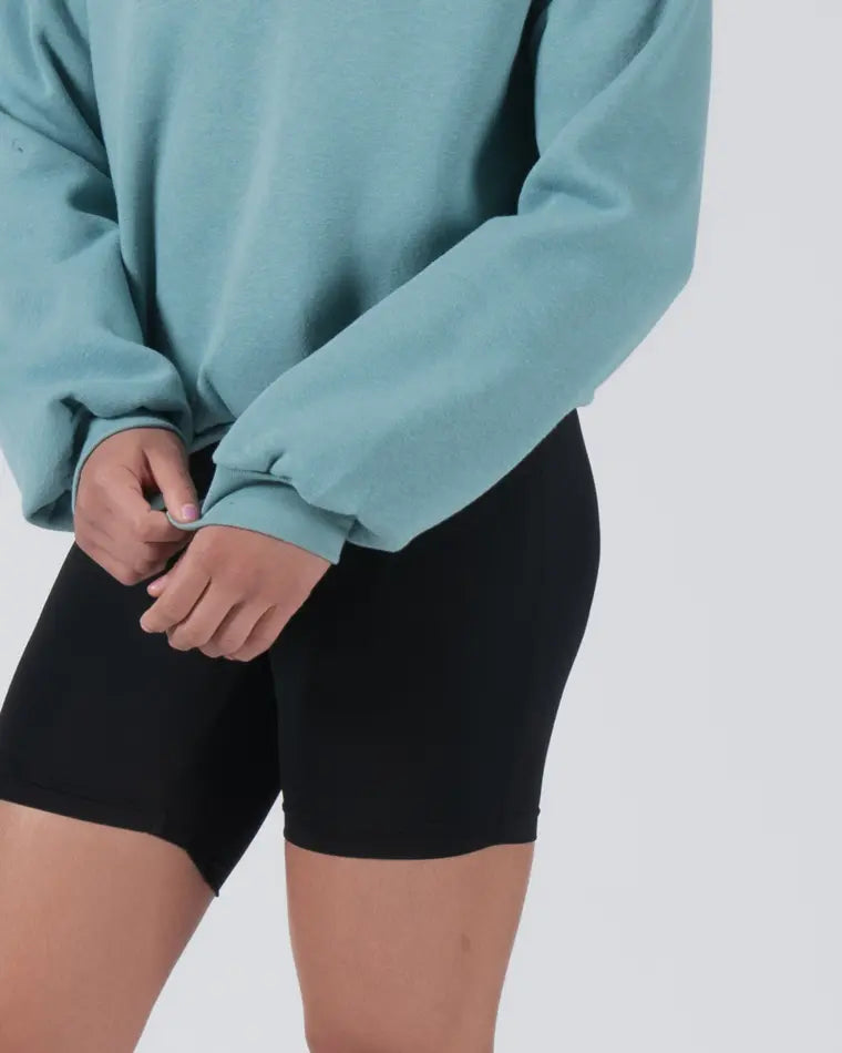 Sweat à capuche court Arte Suave pour femmes