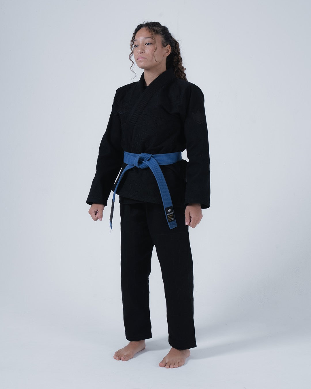 Kingz Born to Rule Women's BJJ Gi - Black