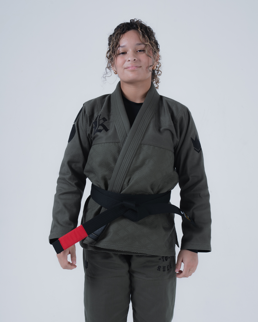 Born to Rule Women's Jiu Jitsu Gi - Green