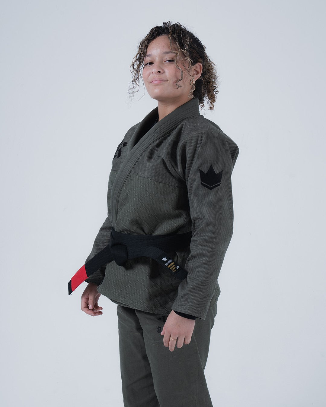 Kingz Born to Rule Women's BJJ Gi - Green
