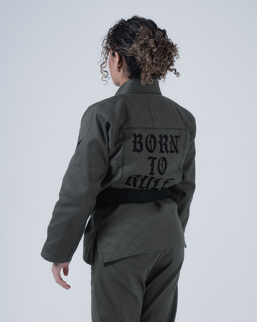 Born to Rule Women's Jiu Jitsu Gi - Green