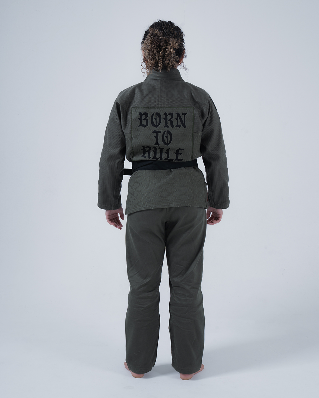 Born to Rule Women's Jiu Jitsu Gi - Green