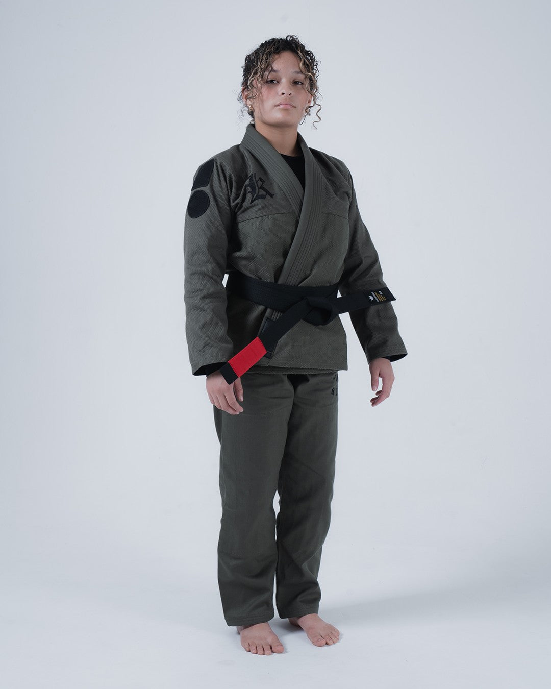 Kingz Born to Rule Women's BJJ Gi - Green