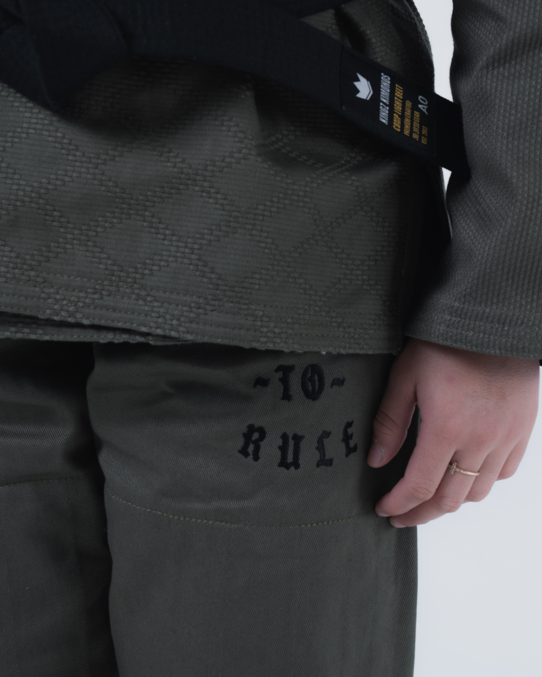 Born to Rule Women's Jiu Jitsu Gi - Green