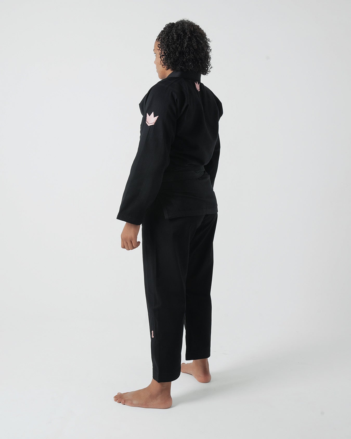 Kingz The One BJJ Kimono black + White Belt