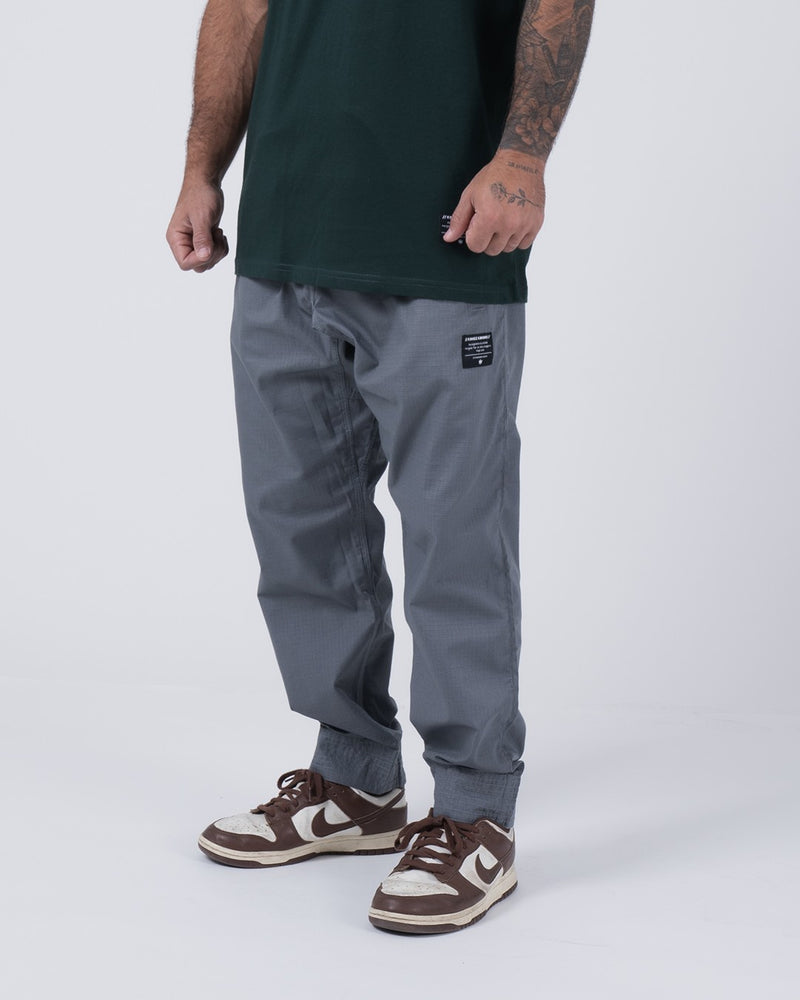Kingz Casual Rip Stop Men's Gi Pants - Black