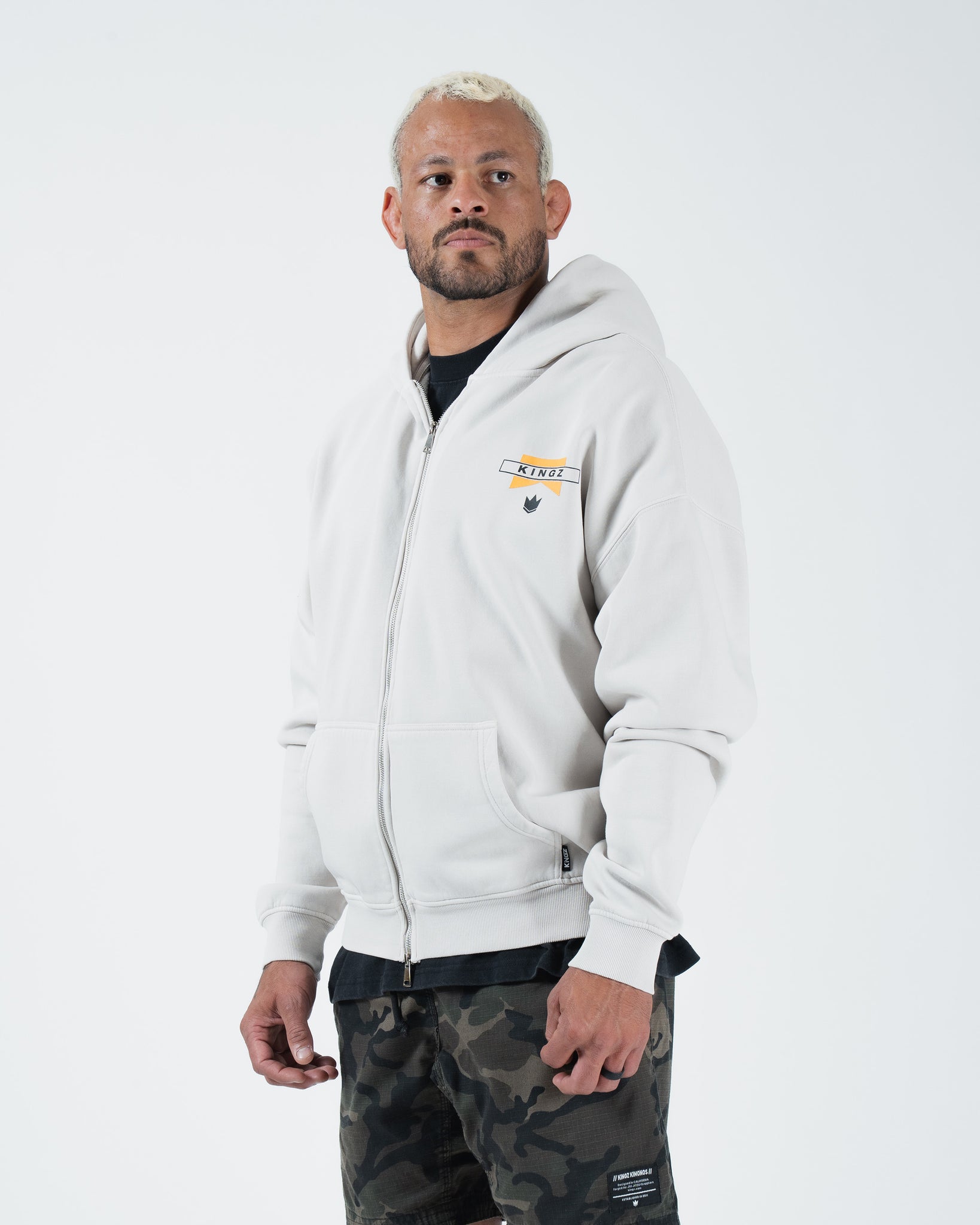 Flag Zip Up Hoodie