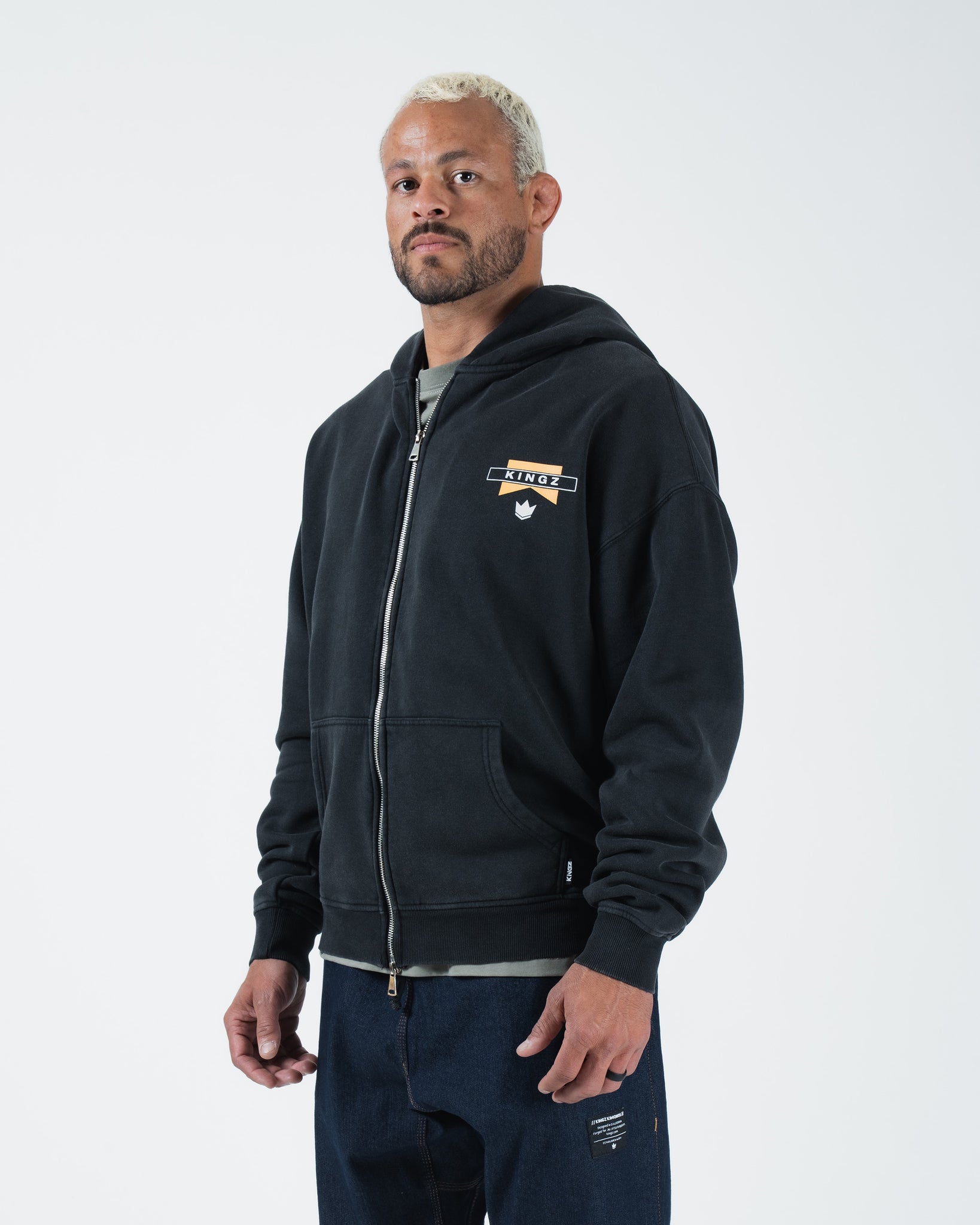 Flag Zip Up Hoodie