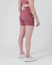 Kingz_Kore Women's Training Shorts_Red_Women_KZWS01_05