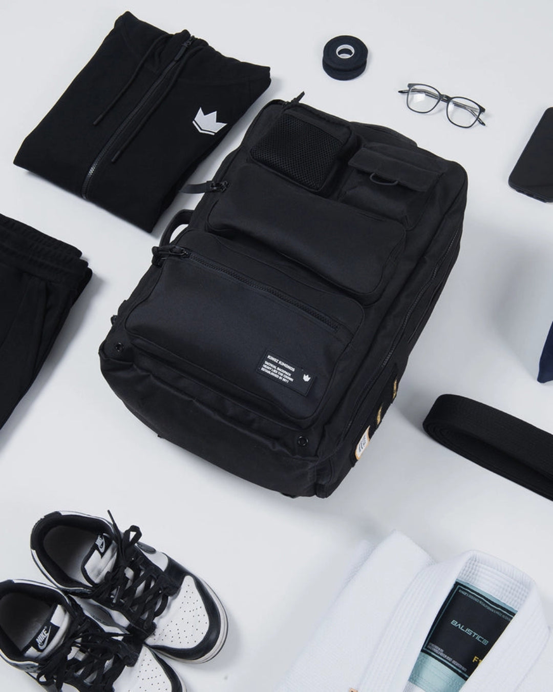 Sac à dos tactique noir