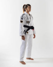 Kingz-Comp 450 V6 Women's Gi - White (2023 version)