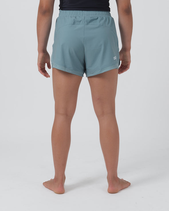 Short hybride pour femme - Sauge