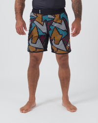 Kingz-Patchwork Shorts