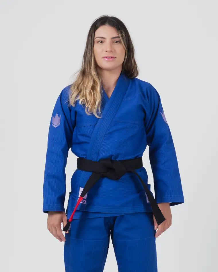 The ONE Womens Jiu Jitsu Gi - Blue/Lavender - FREE White Belt - 2023 Version