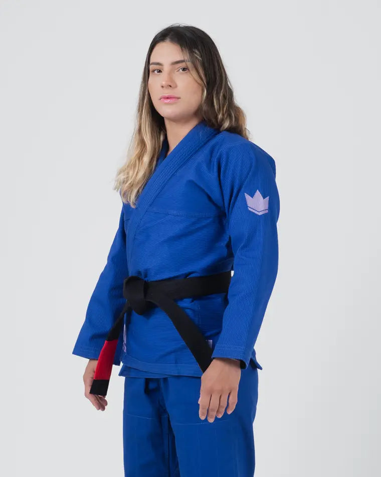 The ONE Womens Jiu Jitsu Gi - Blue/Lavender - FREE White Belt - 2023 Version
