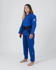 Kingz-The ONE Womens Jiu Jitsu Gi - Blue/Lavender - FREE White Belt - 2023 Version