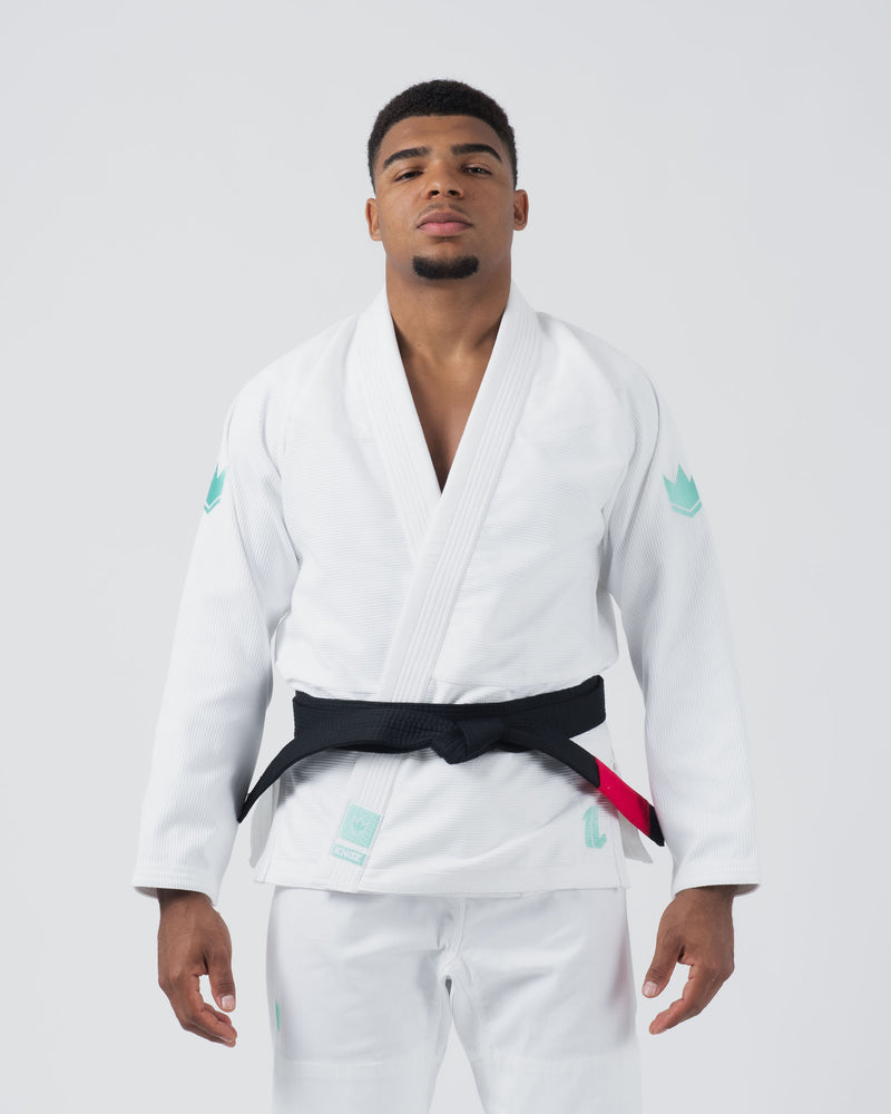 Édition limitée - Gi Jiu Jitsu The ONE - Édition Sage Mint - Blanc