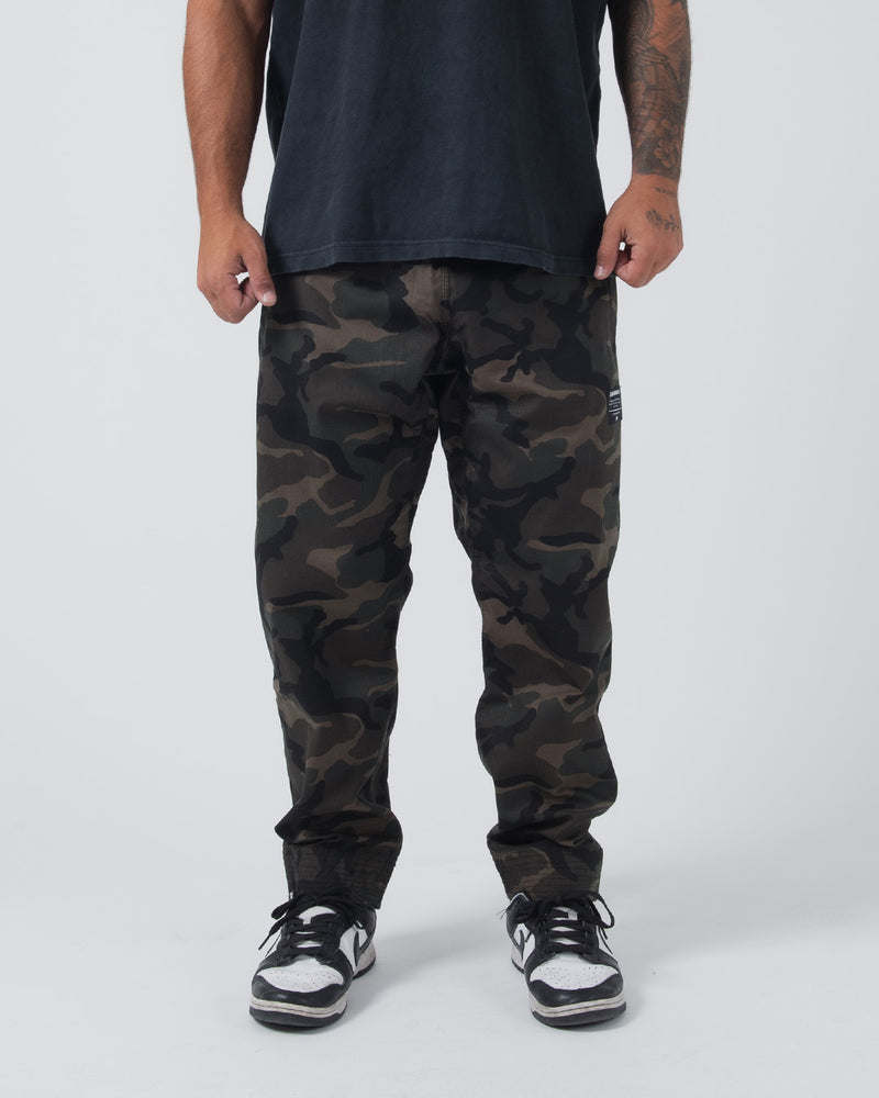 Pantalon Gi décontracté Rip Stop - Camo