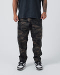 Casual Rip Stop Gi Pants - Camo Dark Camo from Kingz